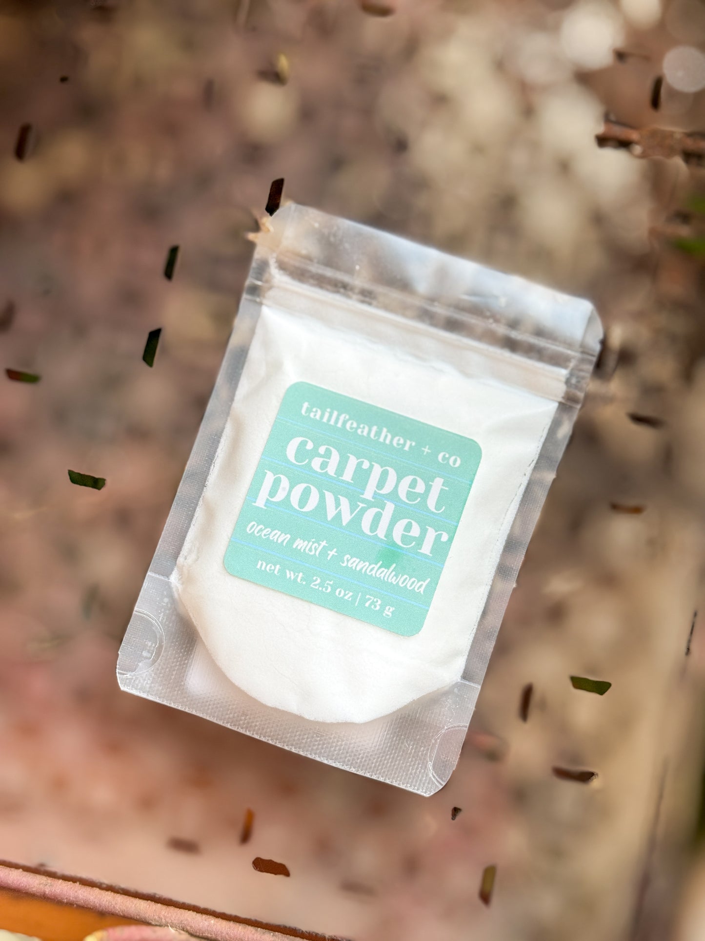 Ocean Mist + Sandalwood | Mini Carpet + Upholstery Powder