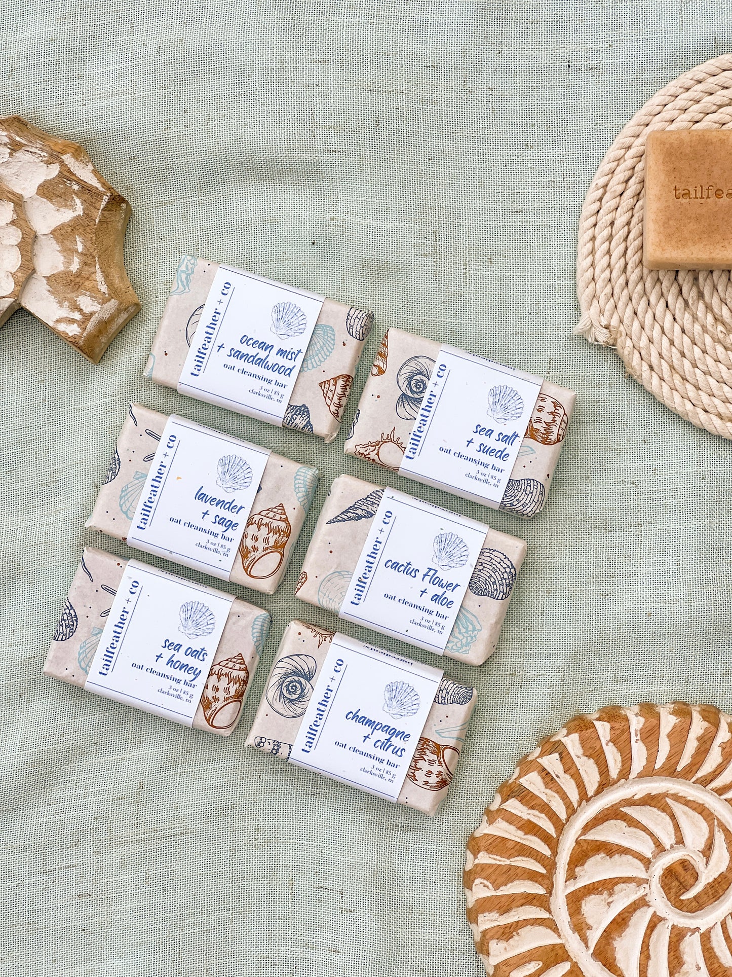 Champagne + Citrus | Oat Cleansing Bar Soap