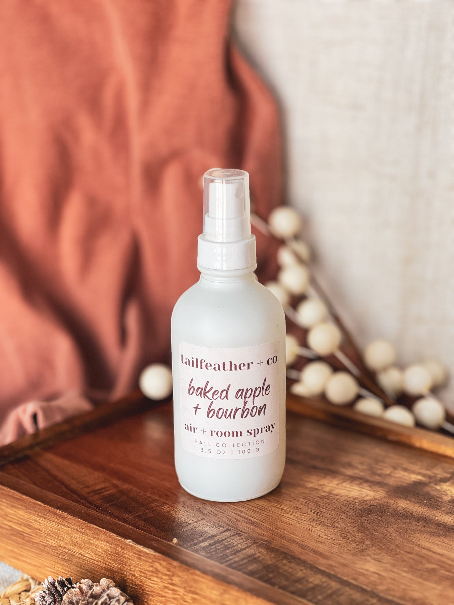 Baked Apple + Bourbon | Air + Room Spray | Fall Collection