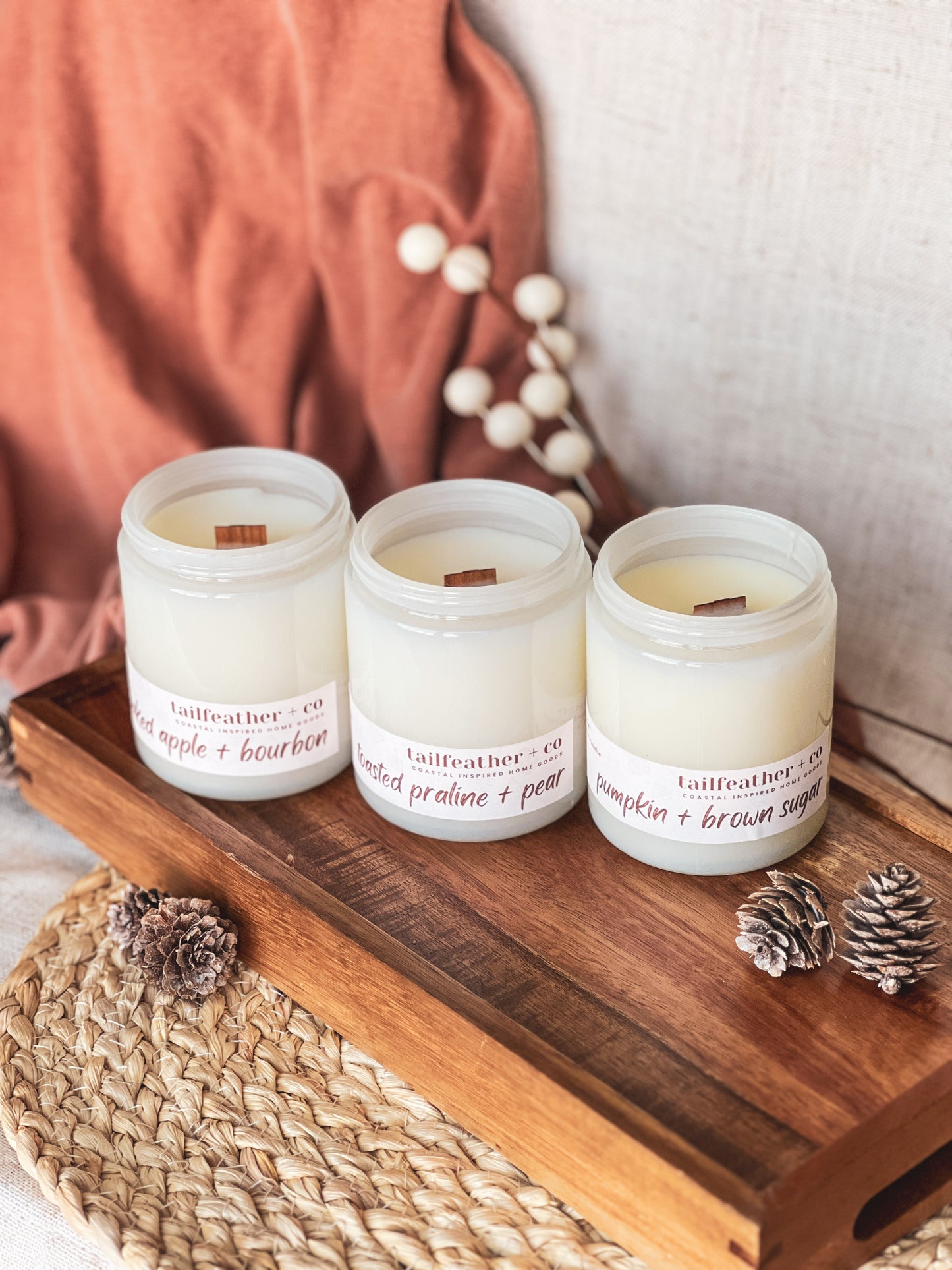Pumpkin + Brown Sugar Candle | Fall Collection