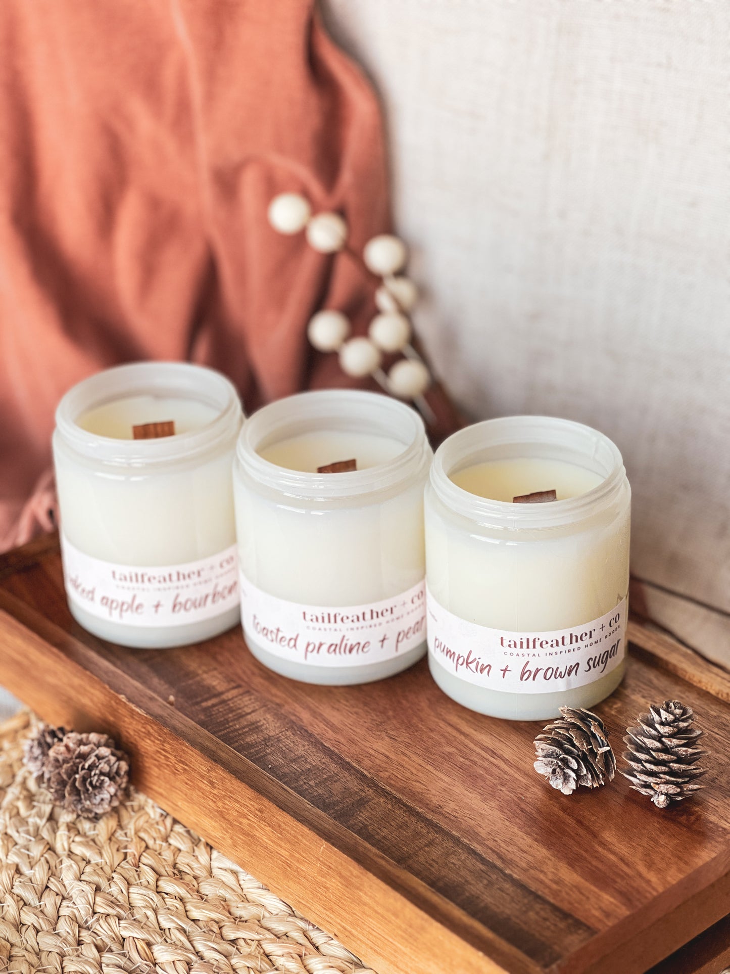Baked Apple + Bourbon Candle | Fall Collection