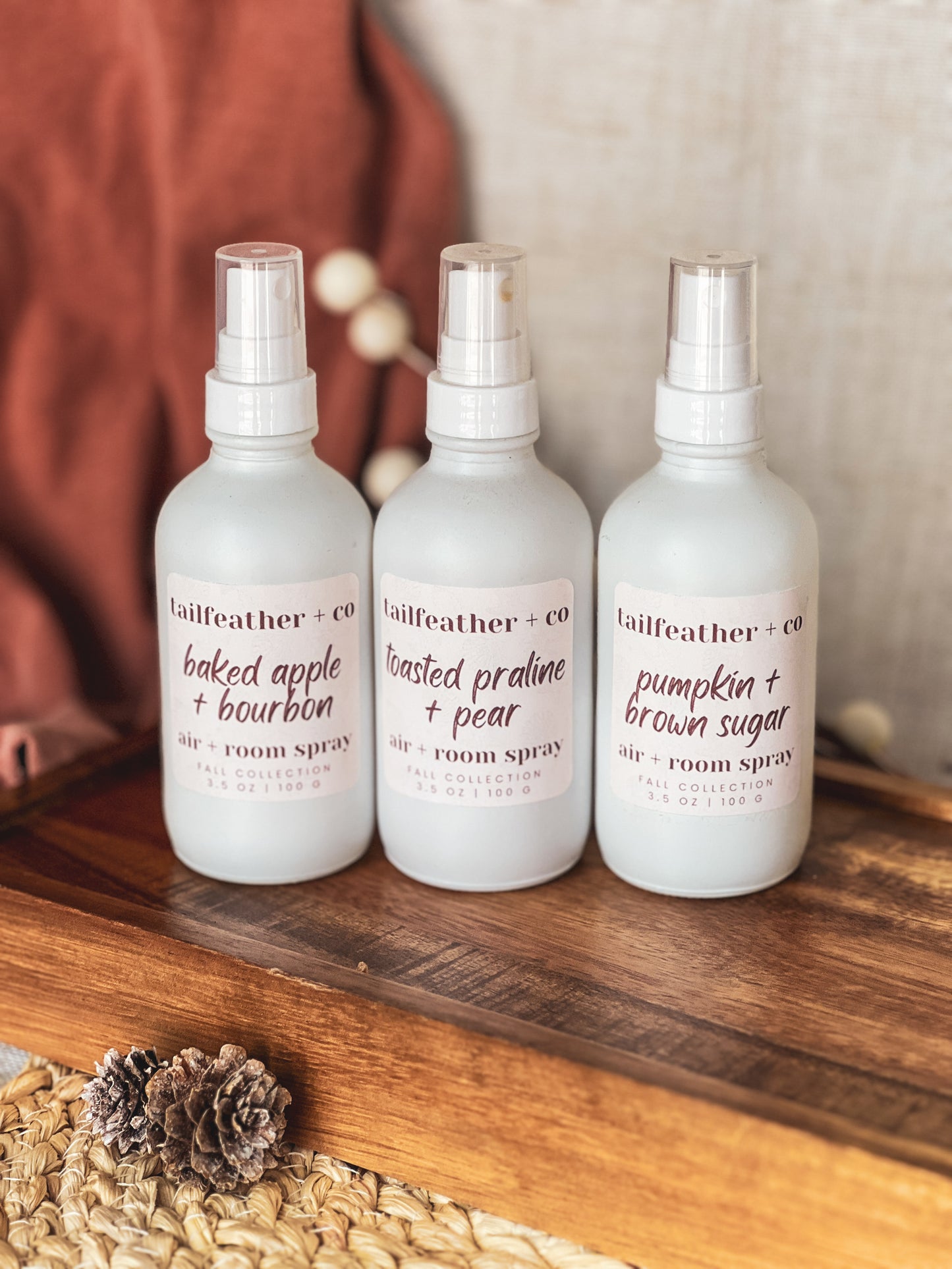 Baked Apple + Bourbon | Air + Room Spray | Fall Collection
