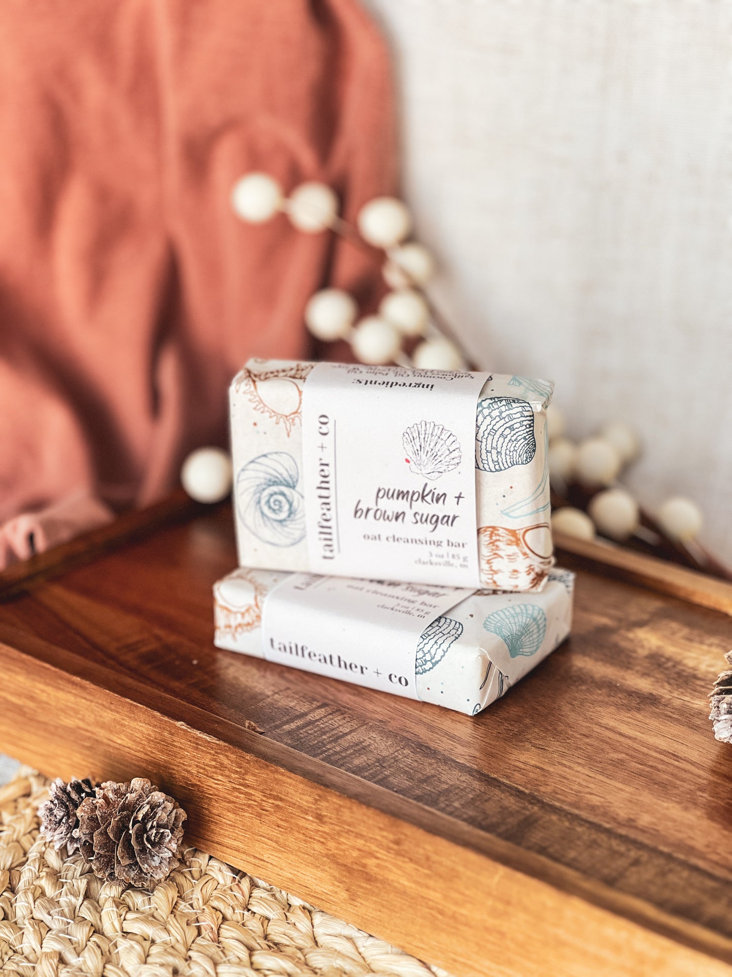 Pumpkin + Brown Sugar | Oat Cleansing Bar Soap | Fall Collection