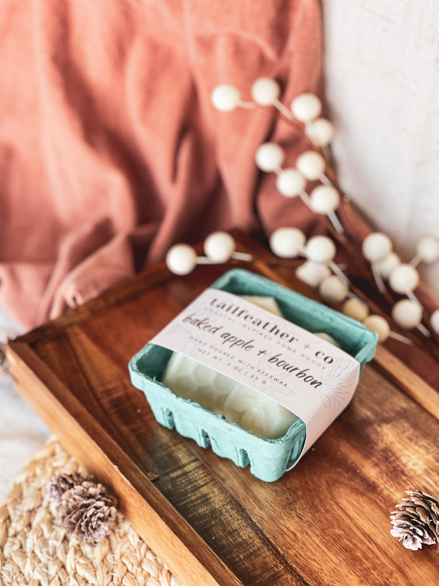 Baked Apple + Bourbon | Wax Melts | Fall Collection