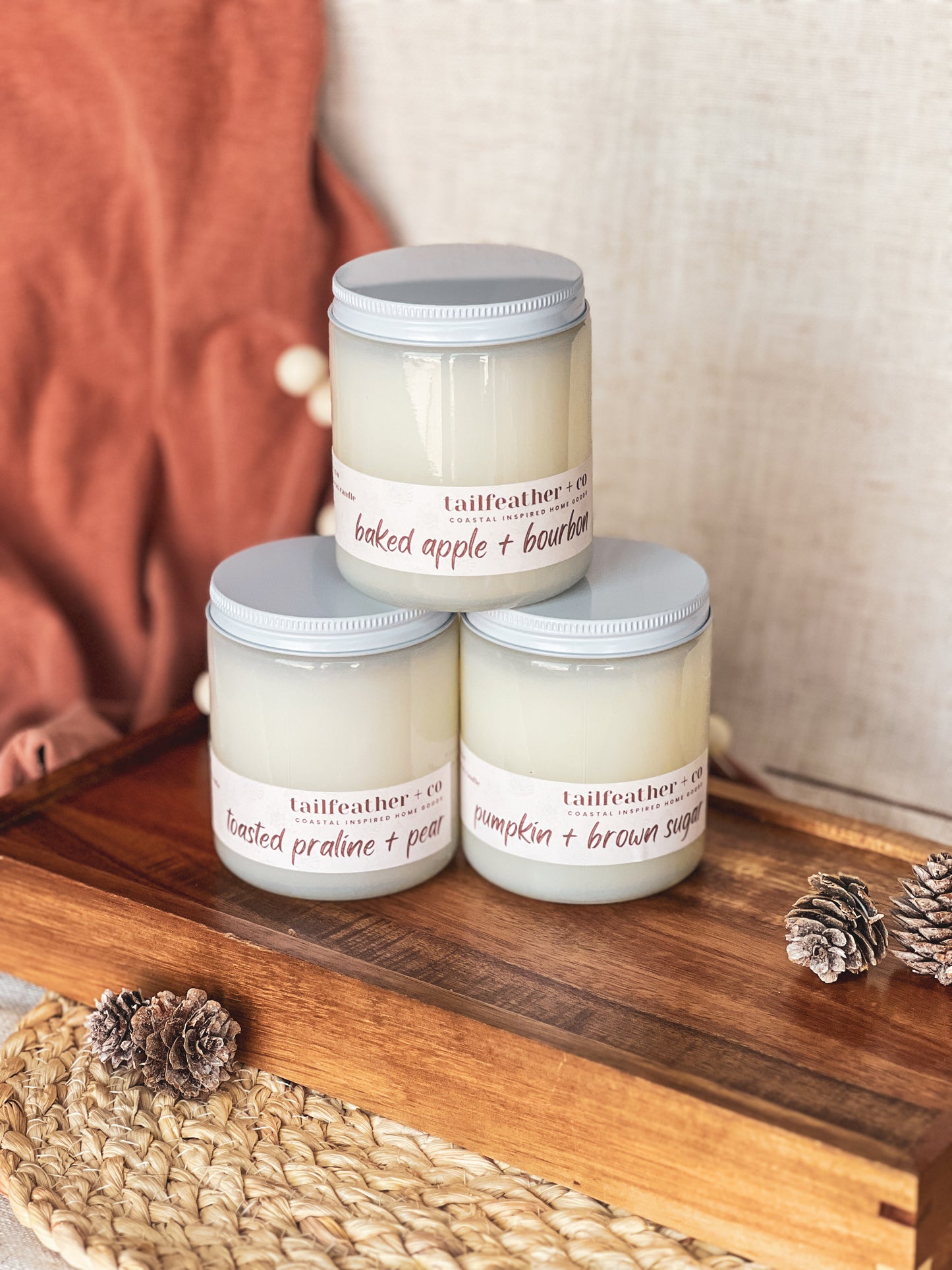 Pumpkin + Brown Sugar Candle | Fall Collection