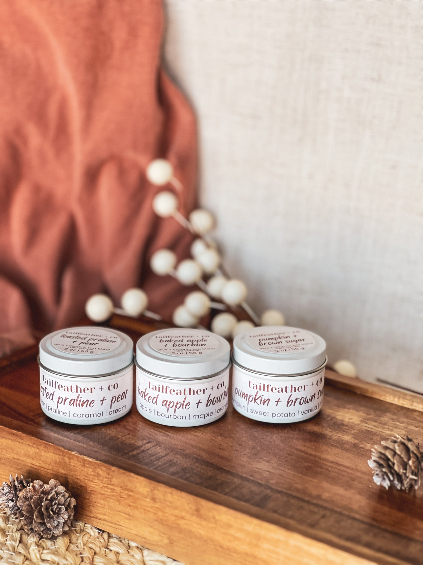 Mini Candle Trio | Fall Collection