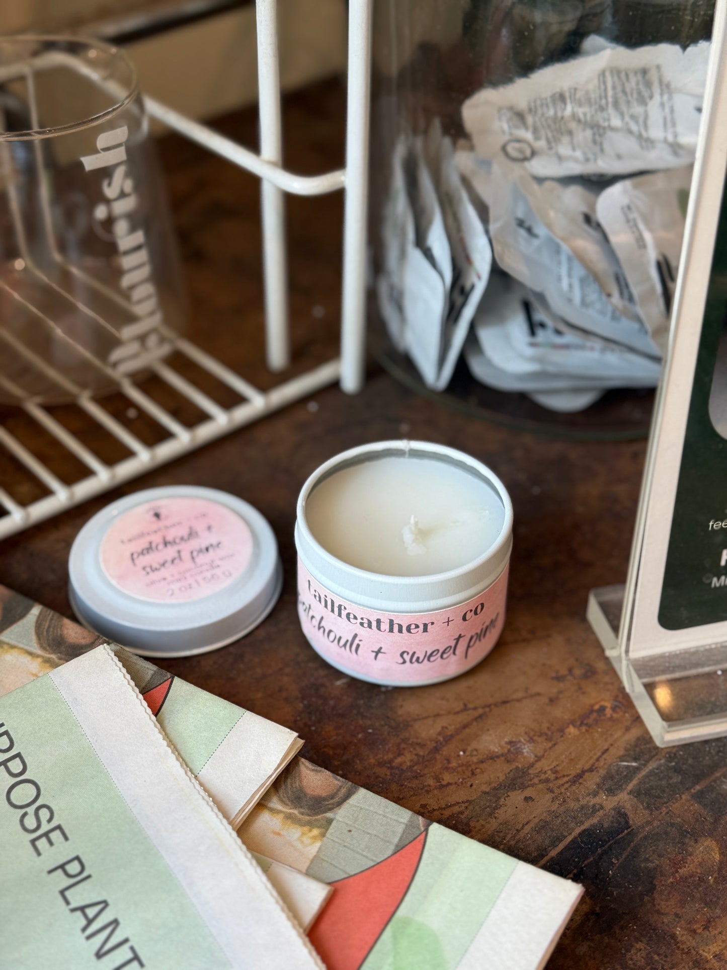 Patchouli + Sweet Pine | 2oz Mini Candle