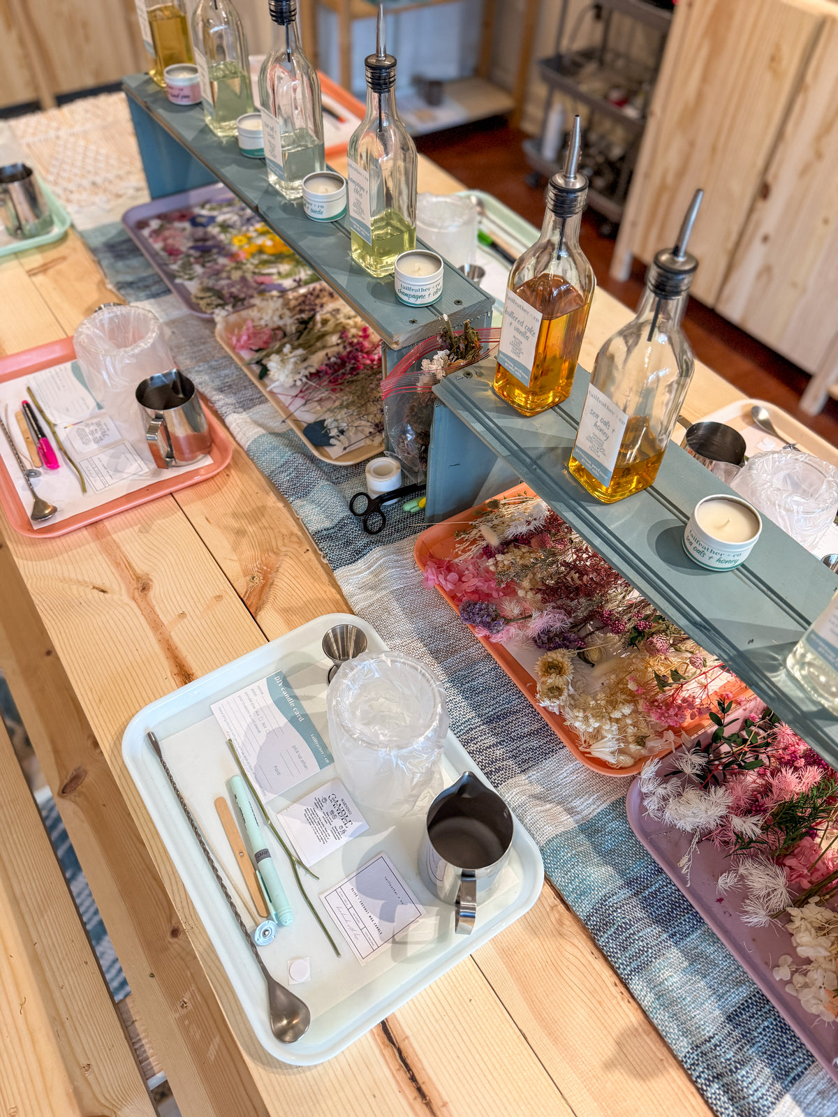 Private Floral Candle Class