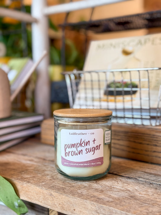 Pumpkin + Brown Sugar Candle | Fall Collection
