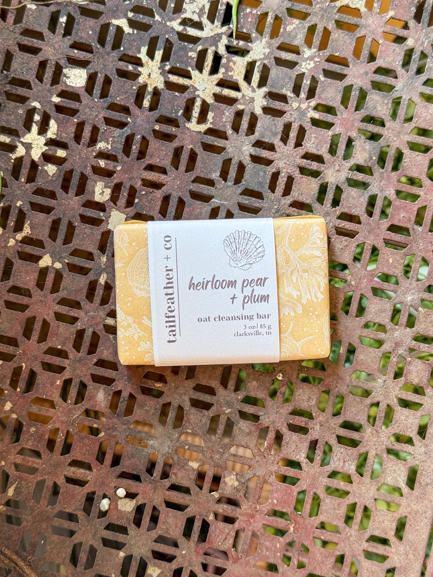 Heirloom Pear + Plum | Oat Cleansing Bar Soap l Fall Collection