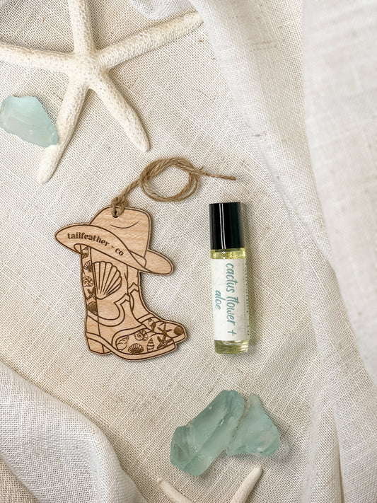 Cactus Flower + Aloe | Car Freshener | Signature Collection