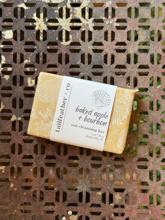 Baked Apple + Bourbon | Oat Cleansing Bar Soap l Fall Collection