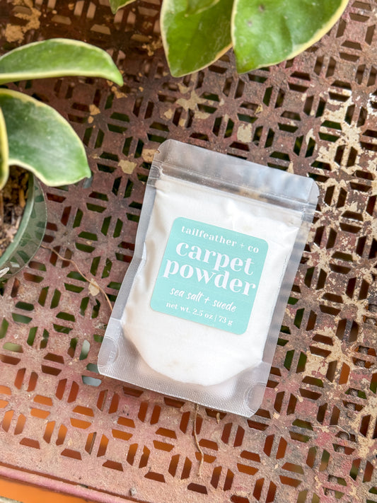 Sea Salt + Suede | Mini Carpet + Upholstery Powder