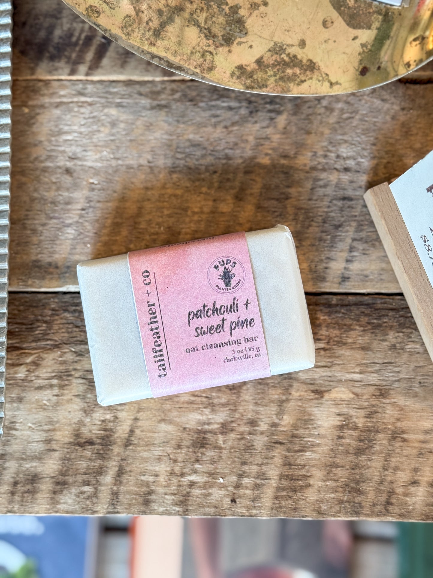 Patchouli + Sweet Pine | Oat Cleansing Bar Soap | Pups Collection