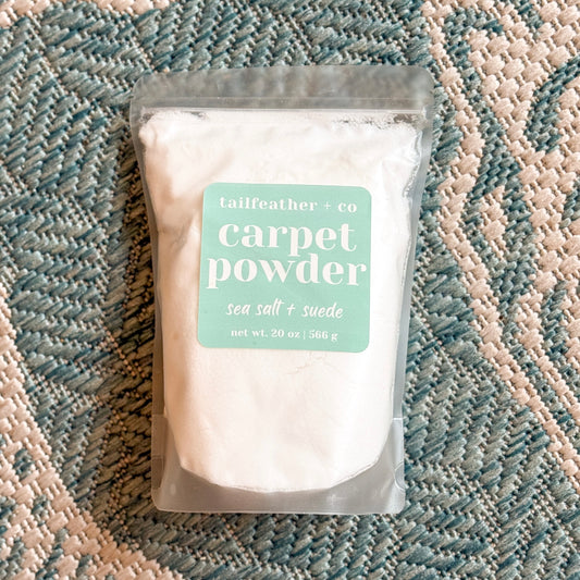Sea Salt + Suede | Carpet + Upholstery Powder