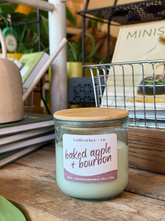 Baked Apple + Bourbon Candle | Fall Collection