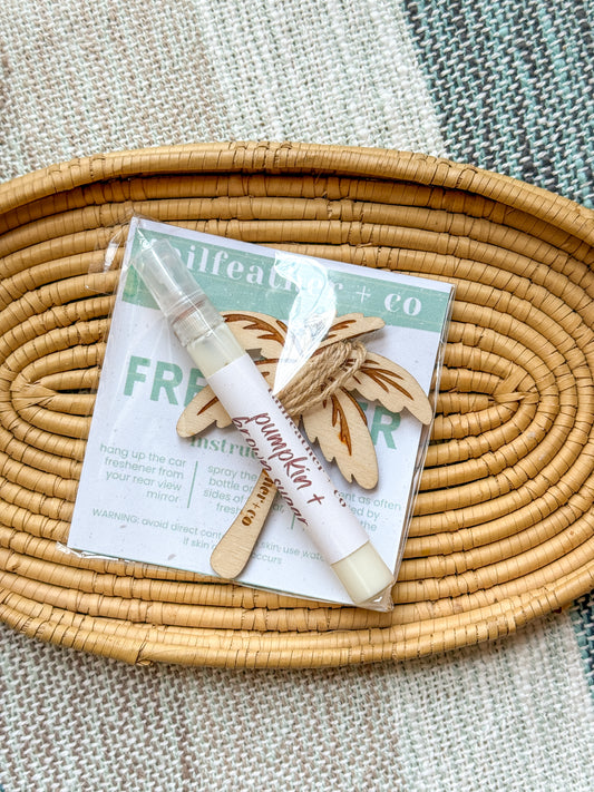 Pumpkin + Brown Sugar | Car Freshener | Fall Collection