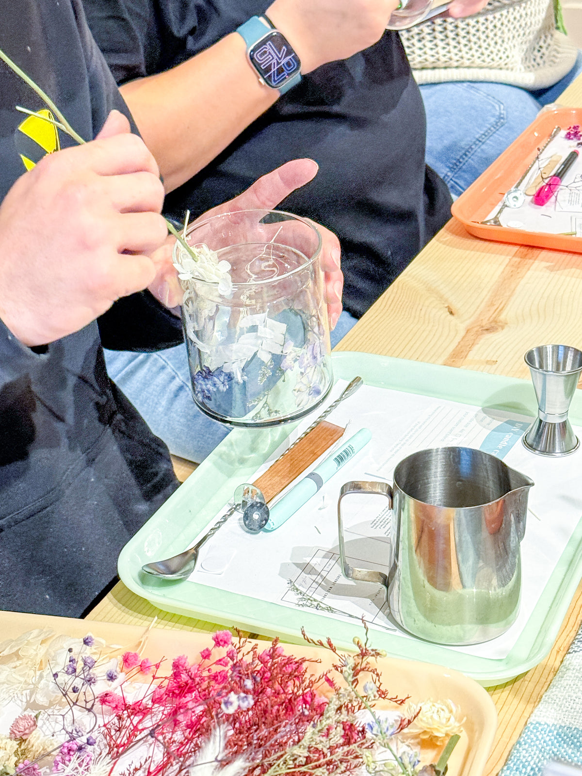 Private Floral Candle Class