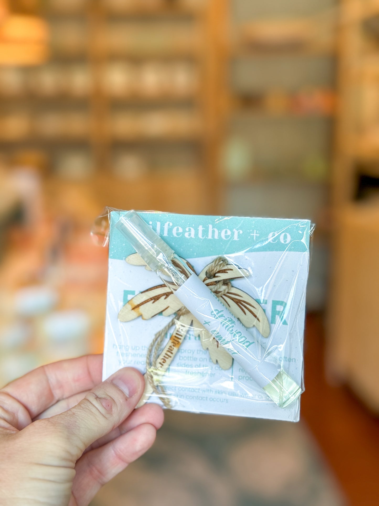 Driftwood + Amber | Car Freshener | Signature Collection