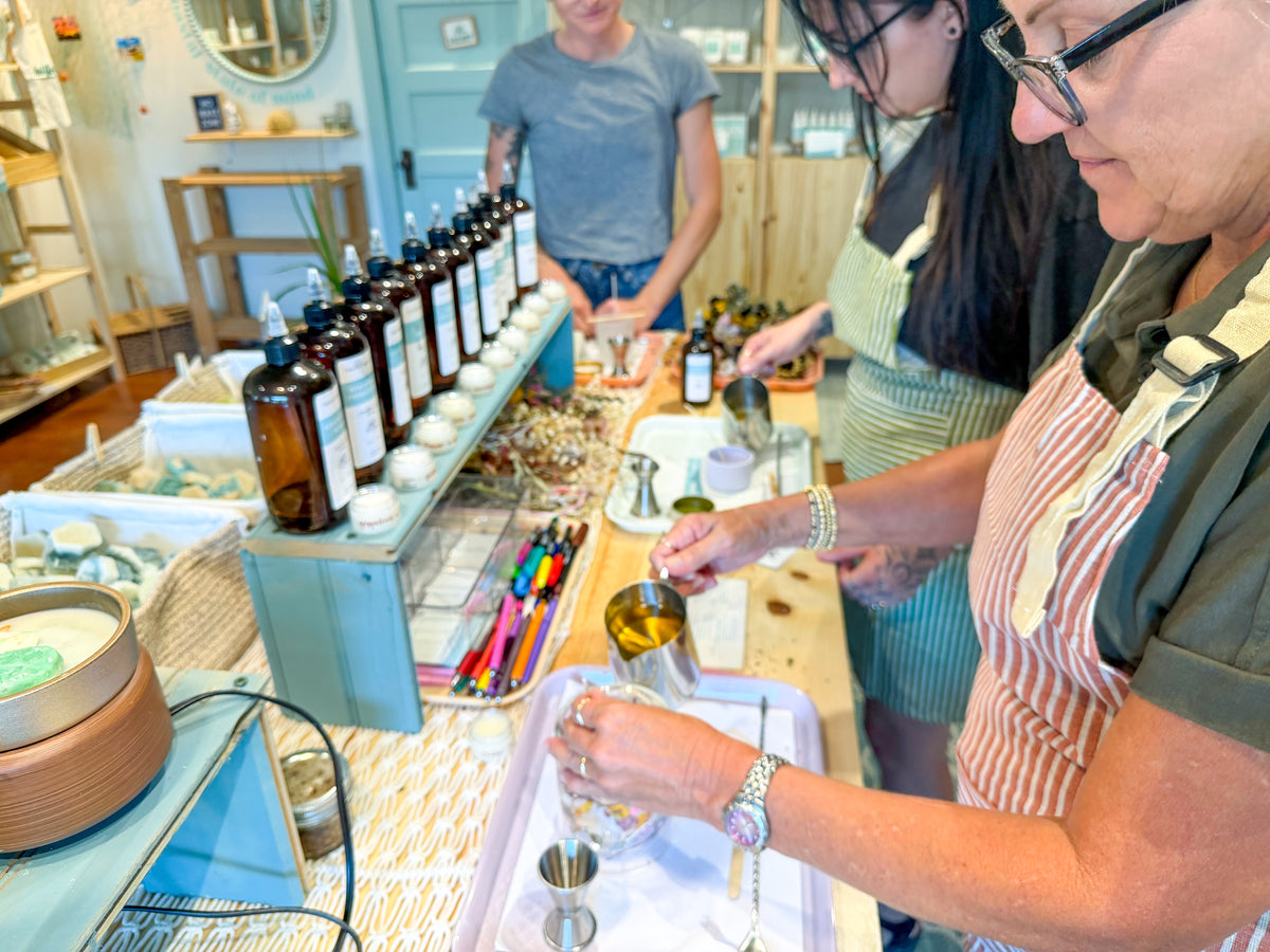 Private Floral Candle Class