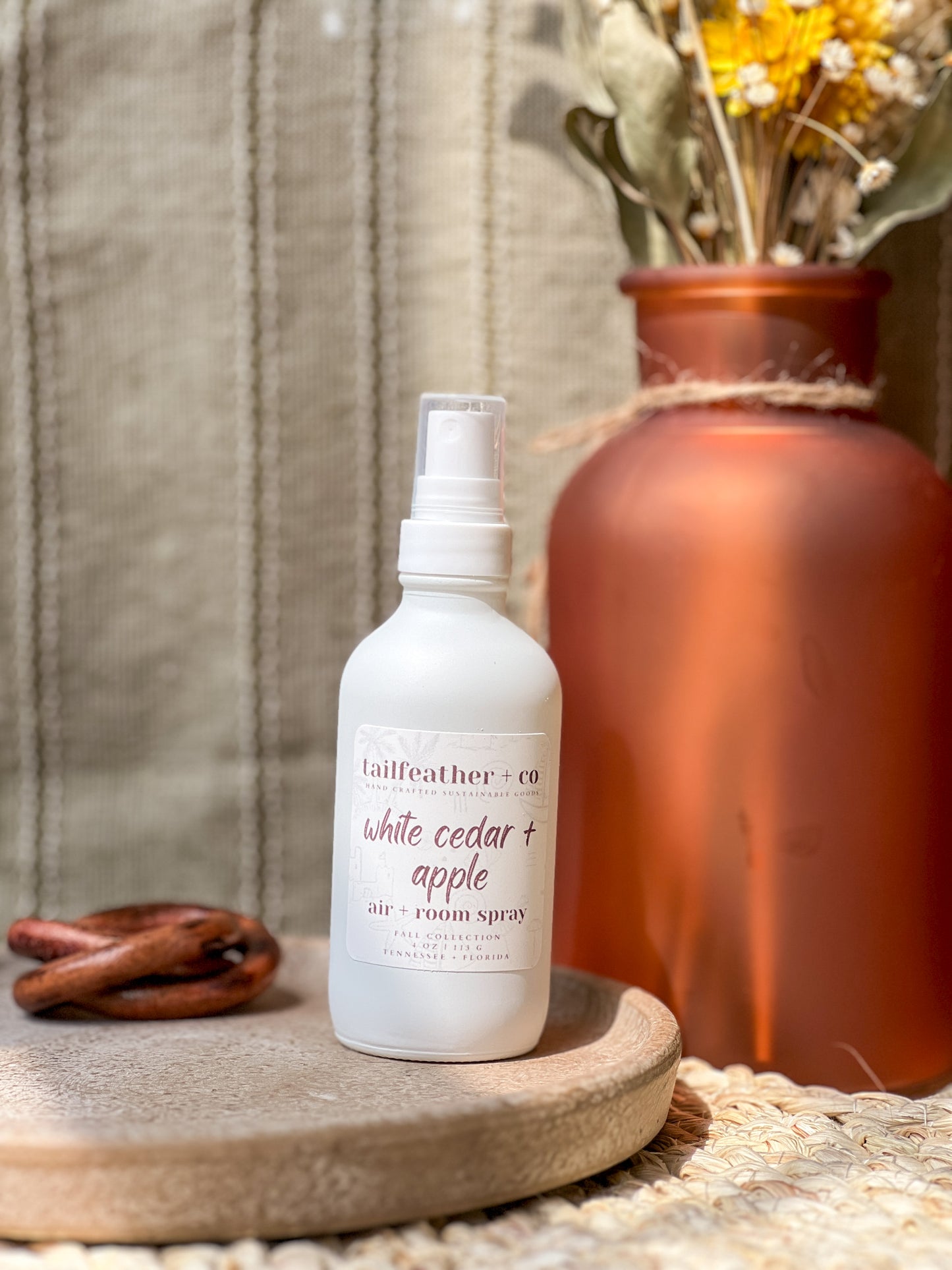 White Cedar + Apple | Room Spray | Fall Collection