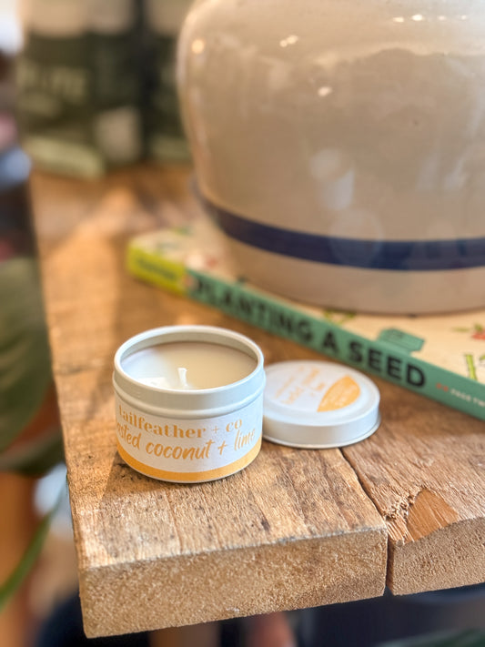 Toasted Coconut + Lime | 2oz Mini Candle