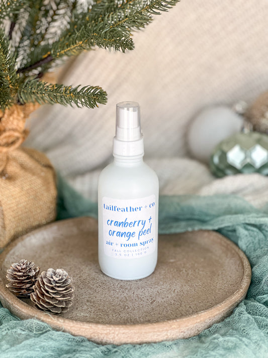 Cranberry + Orange Peel | Air + Room Spray | Winter Collection