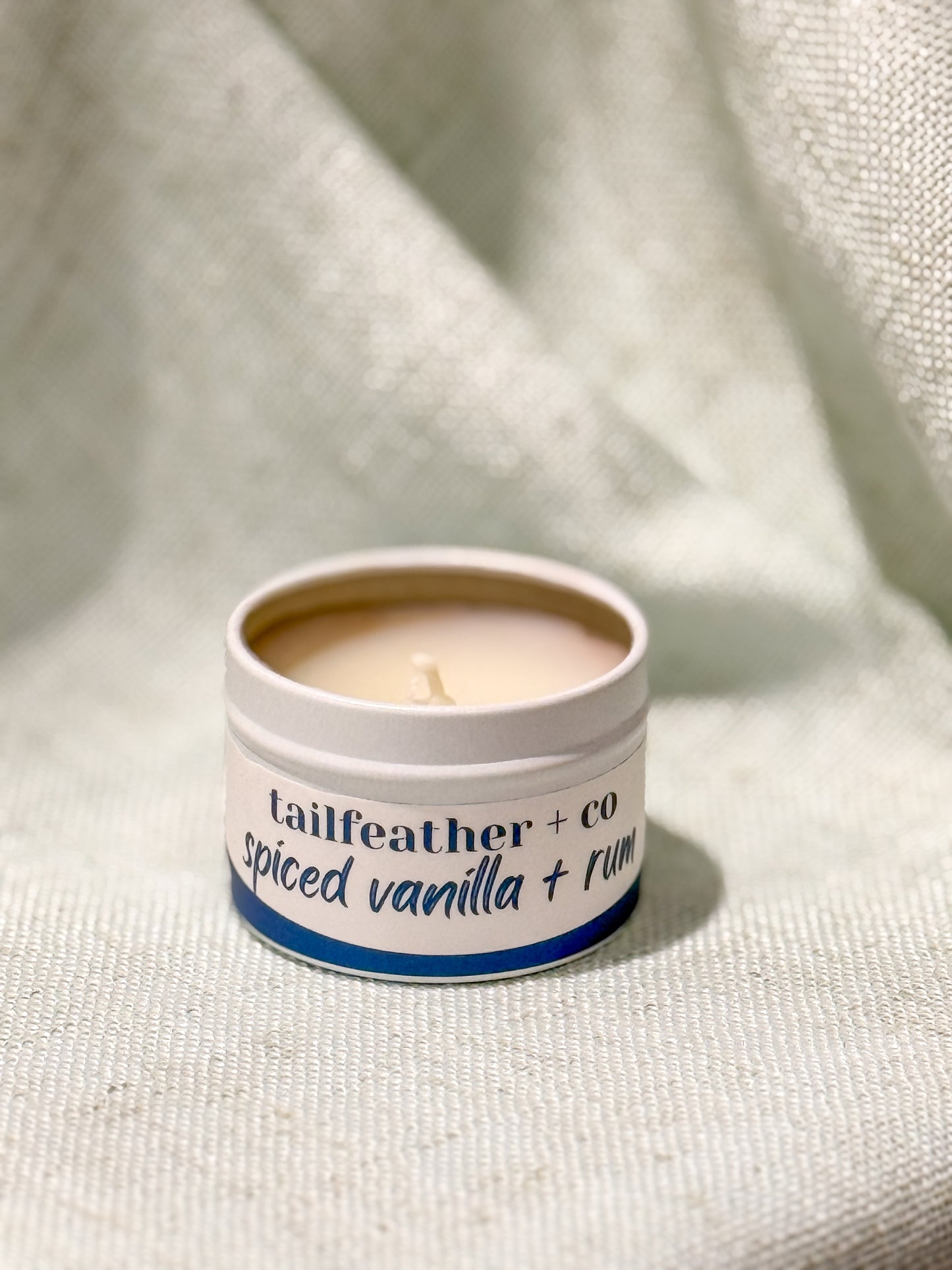 Spiced Vanilla + Rum Mini Candle | Winter Collection
