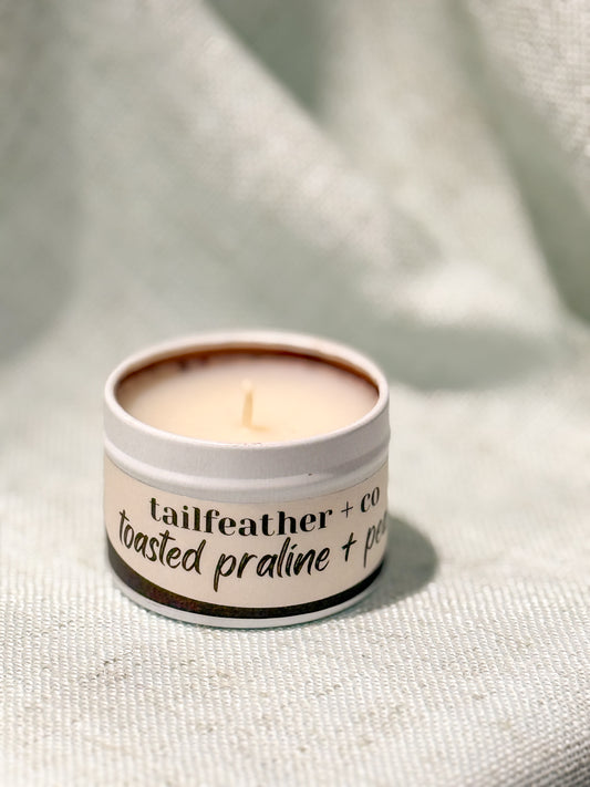 Toasted Praline + Pear Mini Candle | Fall Collection