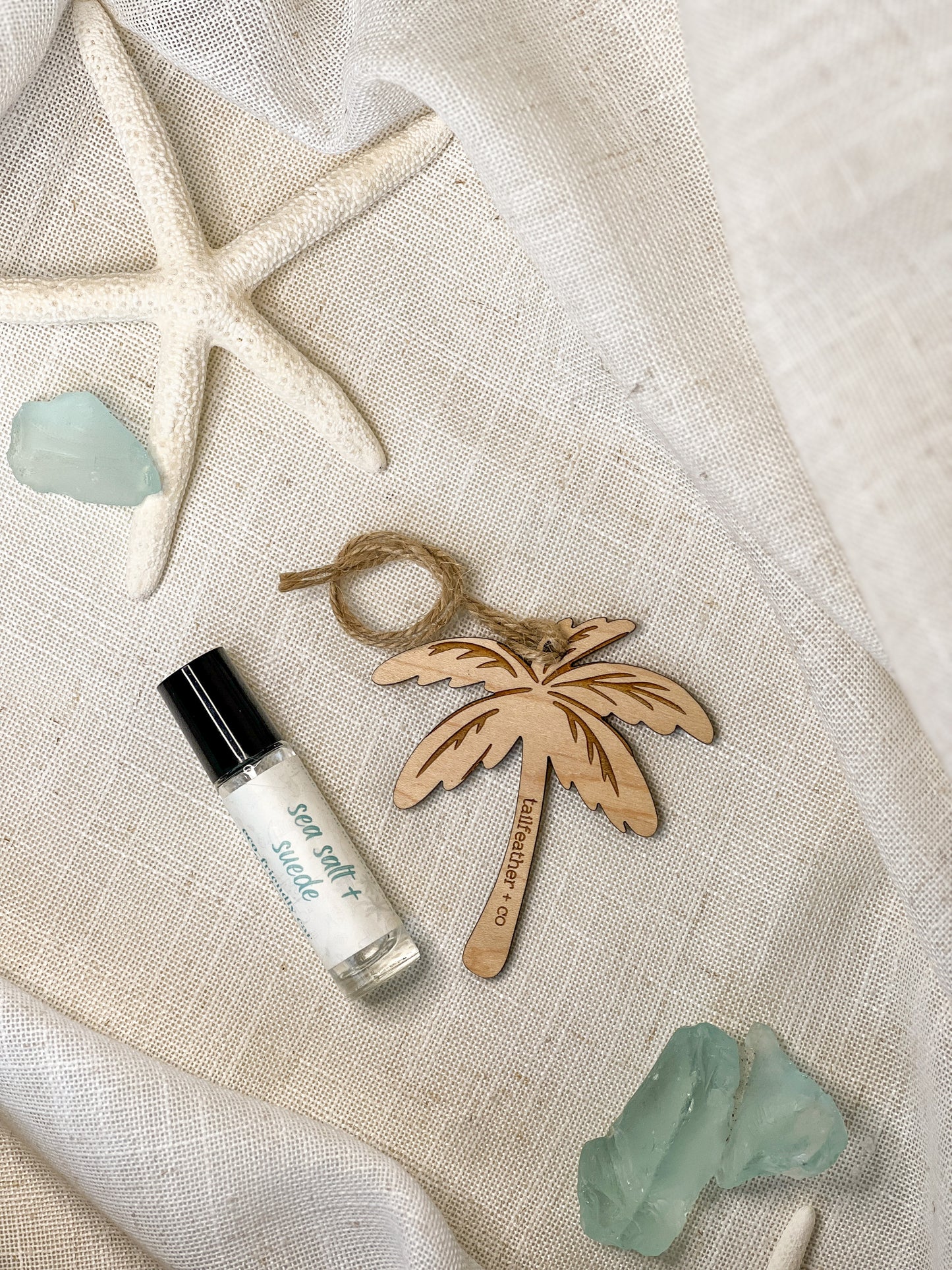 Sea Salt + Suede | Car Freshener | Signature Collection