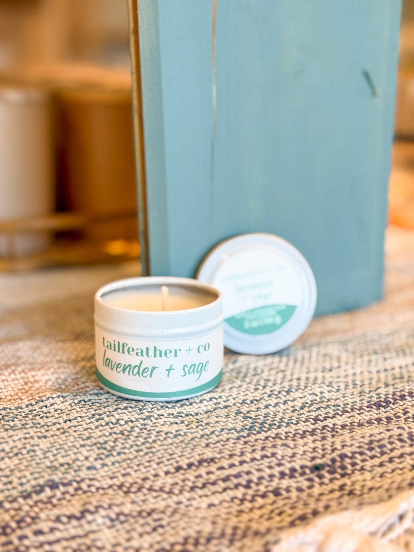 Lavender + Sage | 2oz Mini Candle