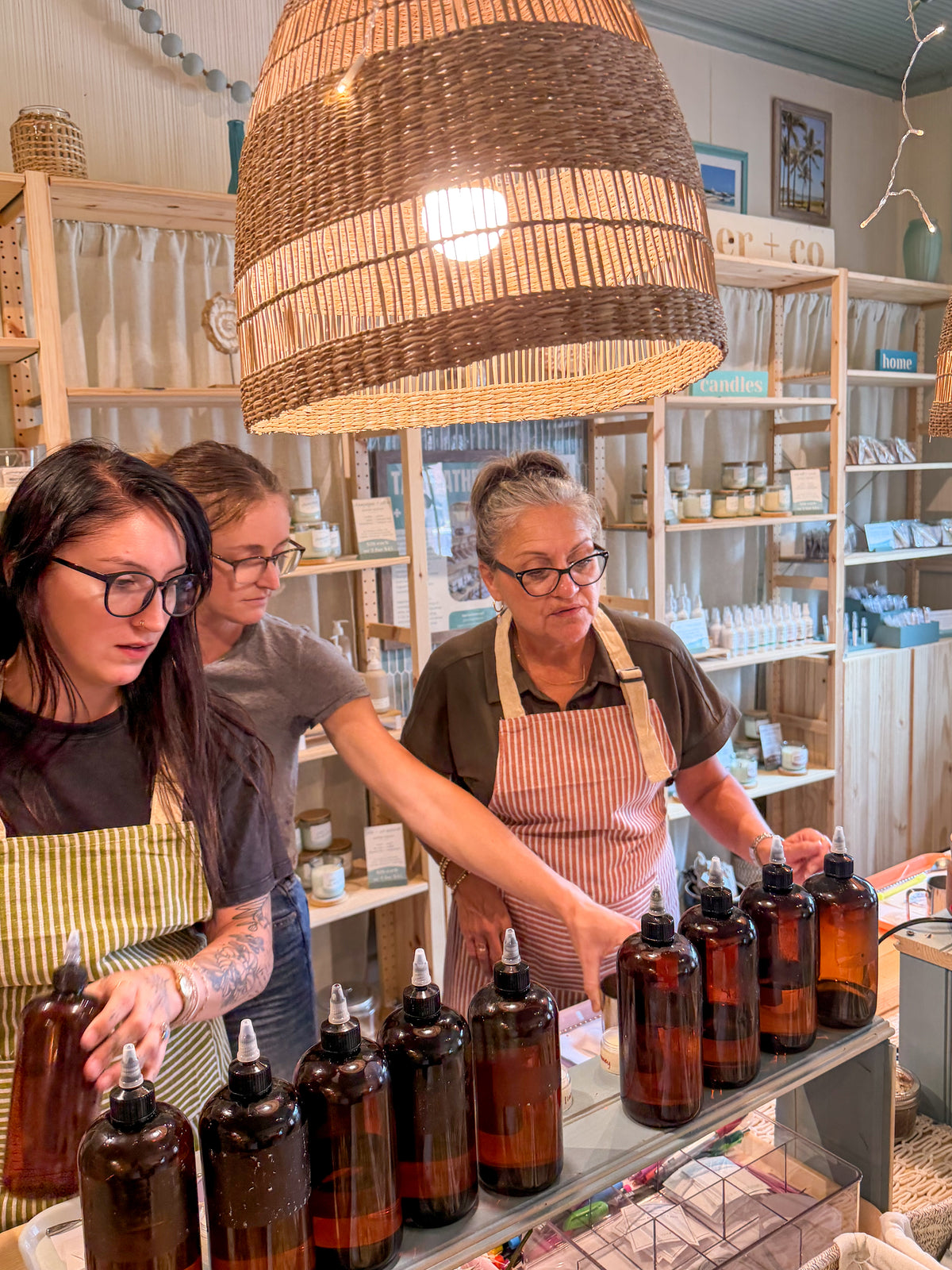 Private Floral Candle Class