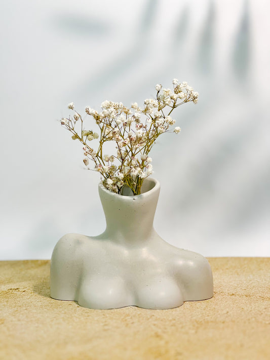Female Bust Vase