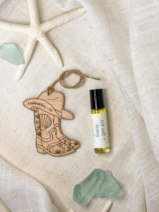 Sea Oats + Honey | Car Freshener | Signature Collection