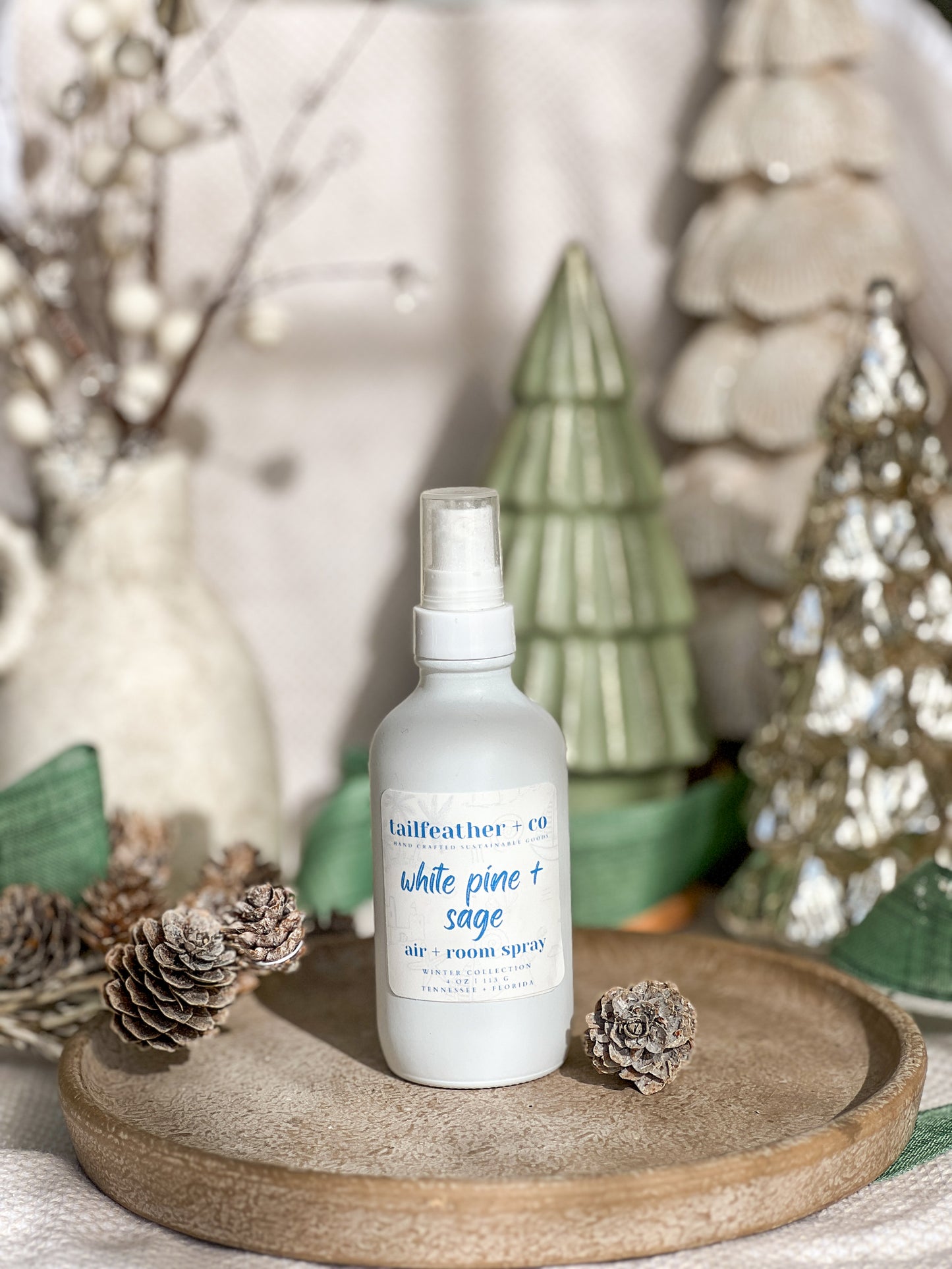 White Pine + Sage | Air + Room Spray | Winter Collection