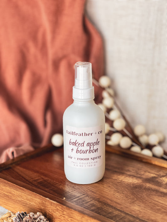 Baked Apple + Bourbon | Air + Room Spray | Fall Collection