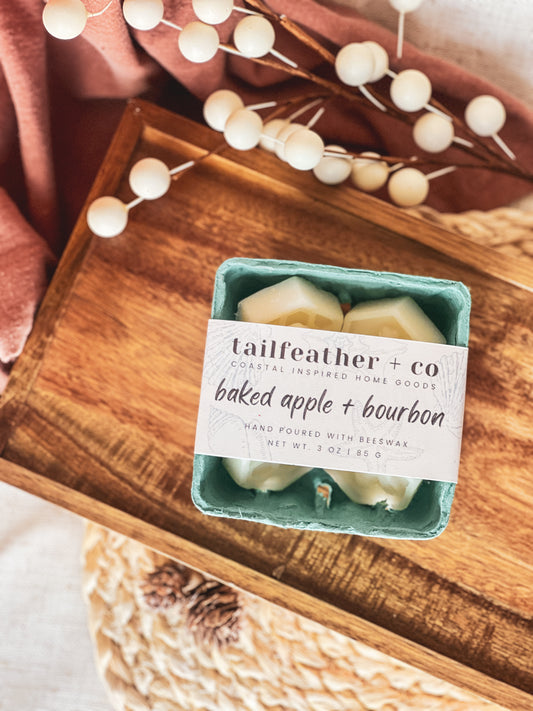 Baked Apple + Bourbon | Wax Melts | Fall Collection