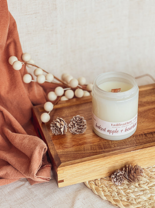 Baked Apple + Bourbon Candle | Fall Collection