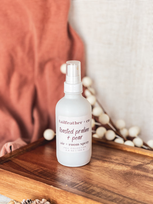 Toasted Praline + Pear | Air + Room Spray | Fall Collection