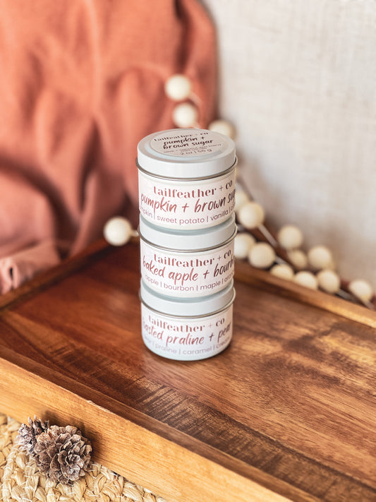 Mini Candle Trio | Fall Collection