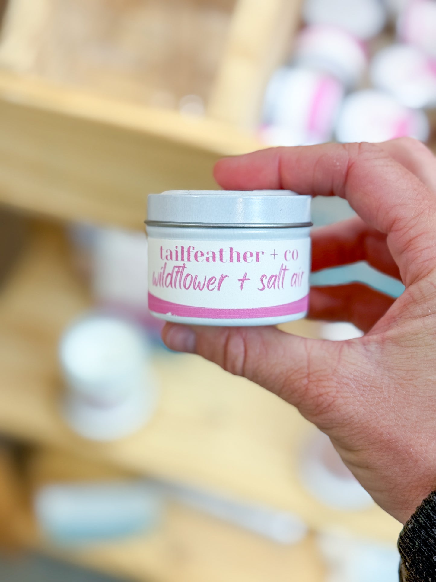 Wildflower + Salt Air Mini Candle