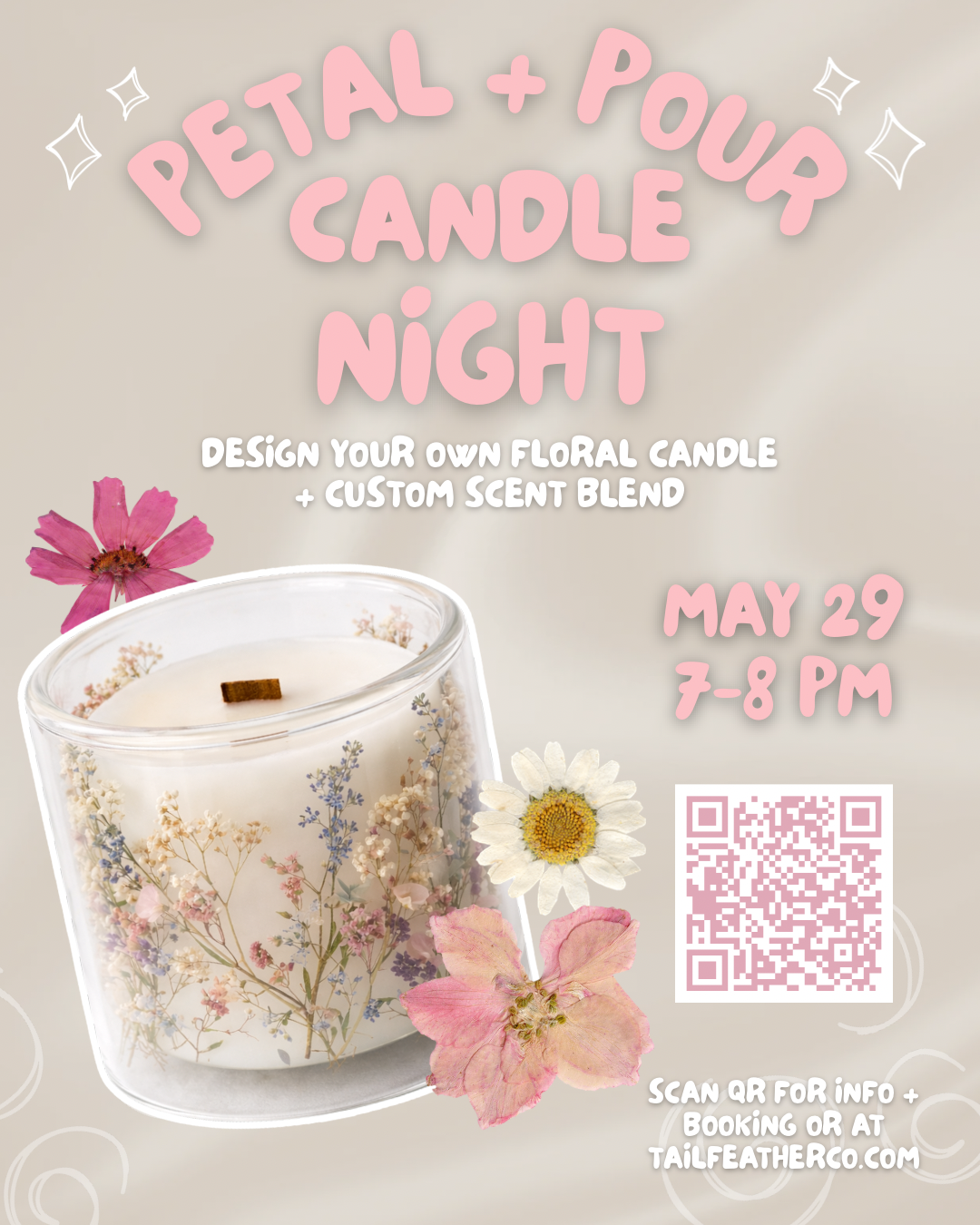 Petal + Pour Candle Night