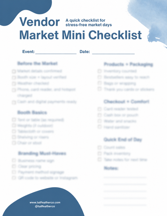 FREE Mini Booth Checklist | Digital Guide