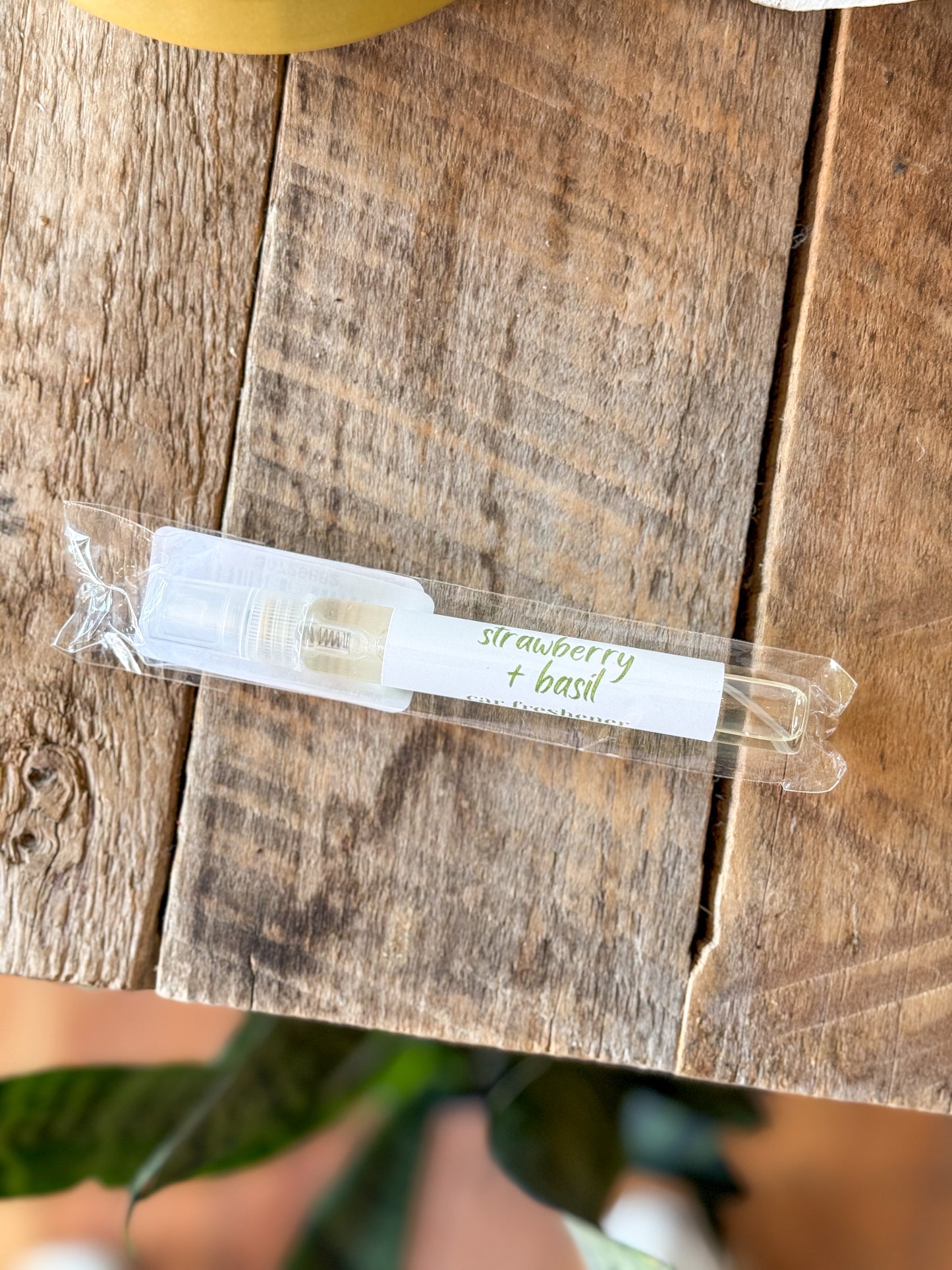 Strawberry + Basil | Car Freshener Refill Bottle | SOS Collection