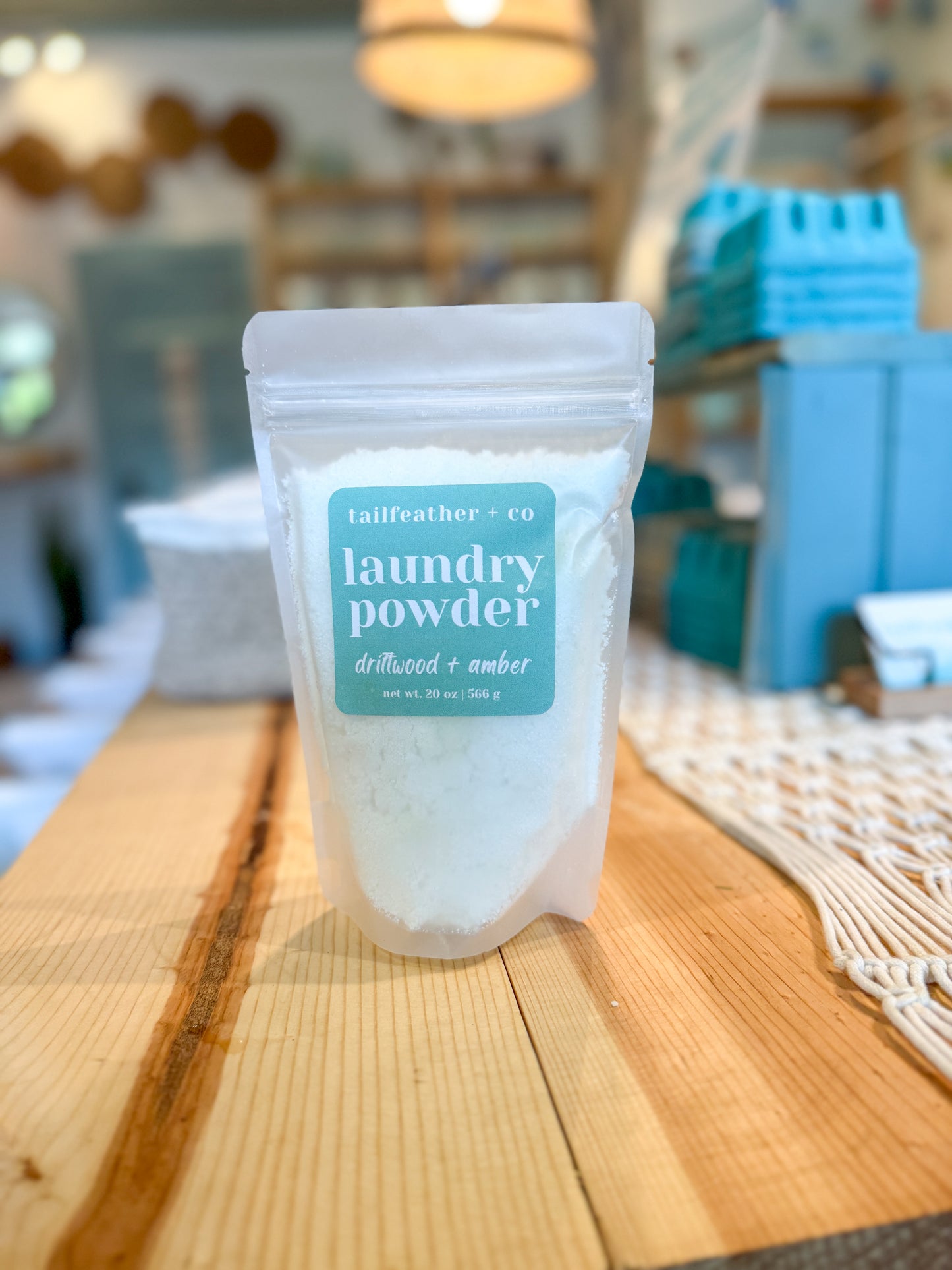 Driftwood + Amber | Laundry Detergent Powder