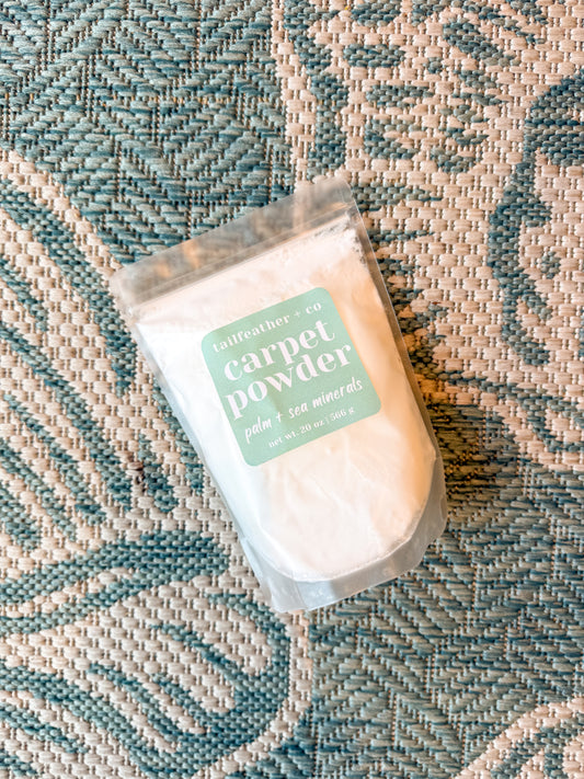 Palm + Sea Minerals | Carpet + Upholstery Powder