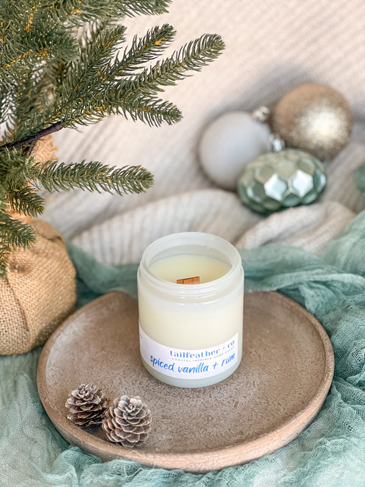 Spiced Vanilla + Rum Candle | Winter Collection