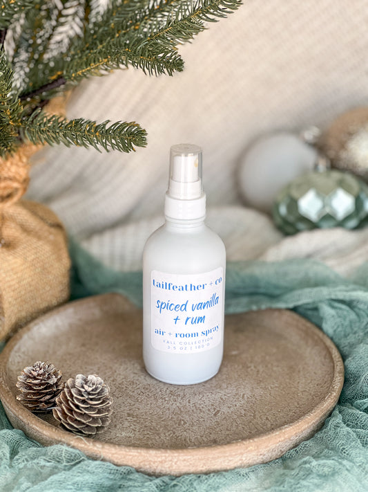 Spiced Vanilla + Rum | Air + Room Spray | Winter Collection