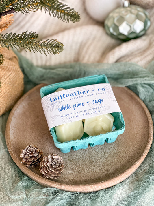 White Pine + Sage | Wax Melts | Winter Collection